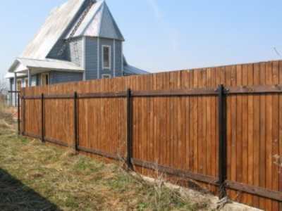 Как построить деревянный забор?